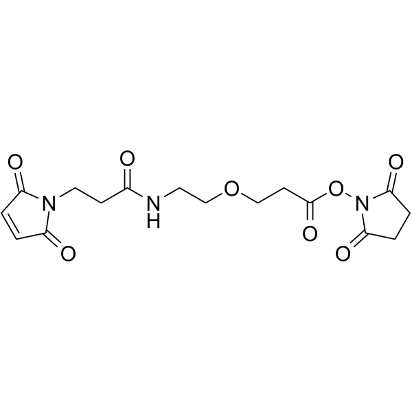 Mal-amido-PEG1-C2-NHS ester 1260092-50-9